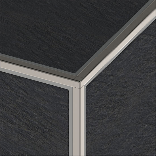 Capsula din inox lucios pentru imbinari profile SJC-IL - imagine 3