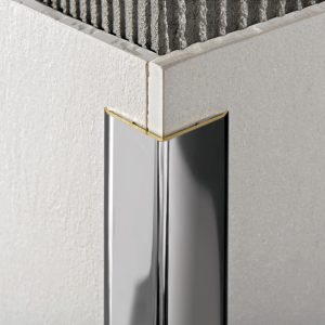 Cornier elegant alama cromata cu diferite latimi pentru hoteluri si apartamente Proedge OC