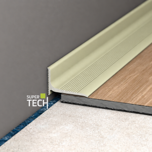 Miniplinta auriu domol sahara din aluminiu pentru perete si mascare rosturi late: Supertech 290 SAH