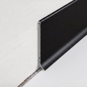 Plinta aluminiu negru mat inaltime 10cm Skirting BTA 100-EYP11