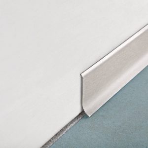 Plinta inox periat cu inaltimea= 4cm Progress Profiles BTACS 40