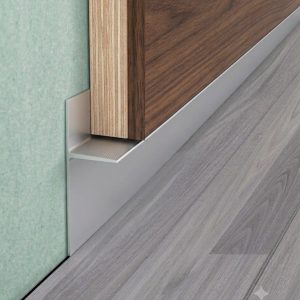 Plinta retrasa shadow-gap pentru panouri decorative din lemn si placari groase Proskirting 202060