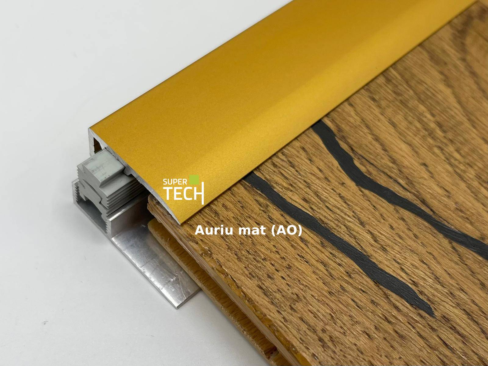 Profil capat inovativ pentru parchet Multiclip CLP 270 AO Auriu mat