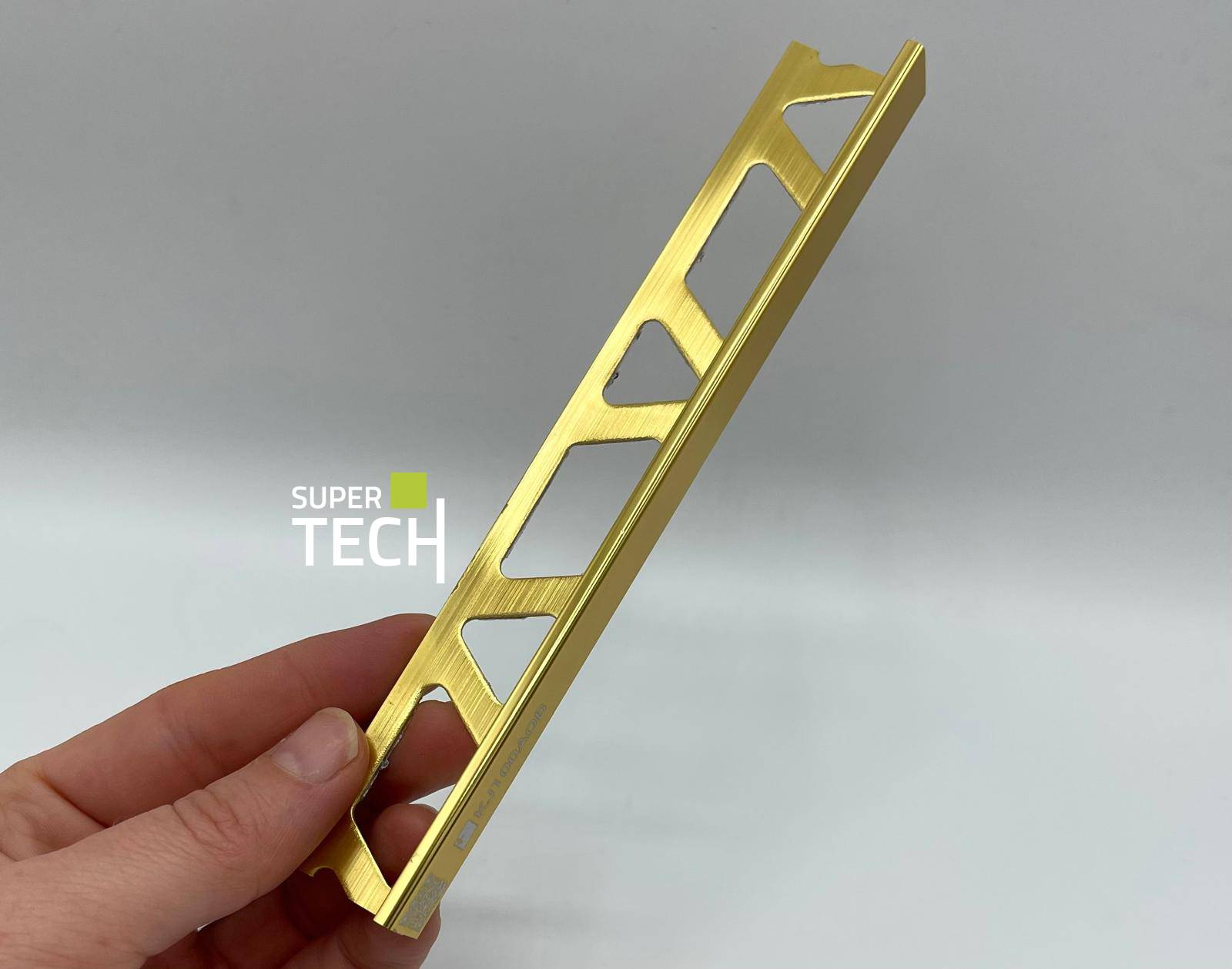 Coltar faianta elegant aluminiu auriu periat Kerajolly KJ- AOSB - imagine 4